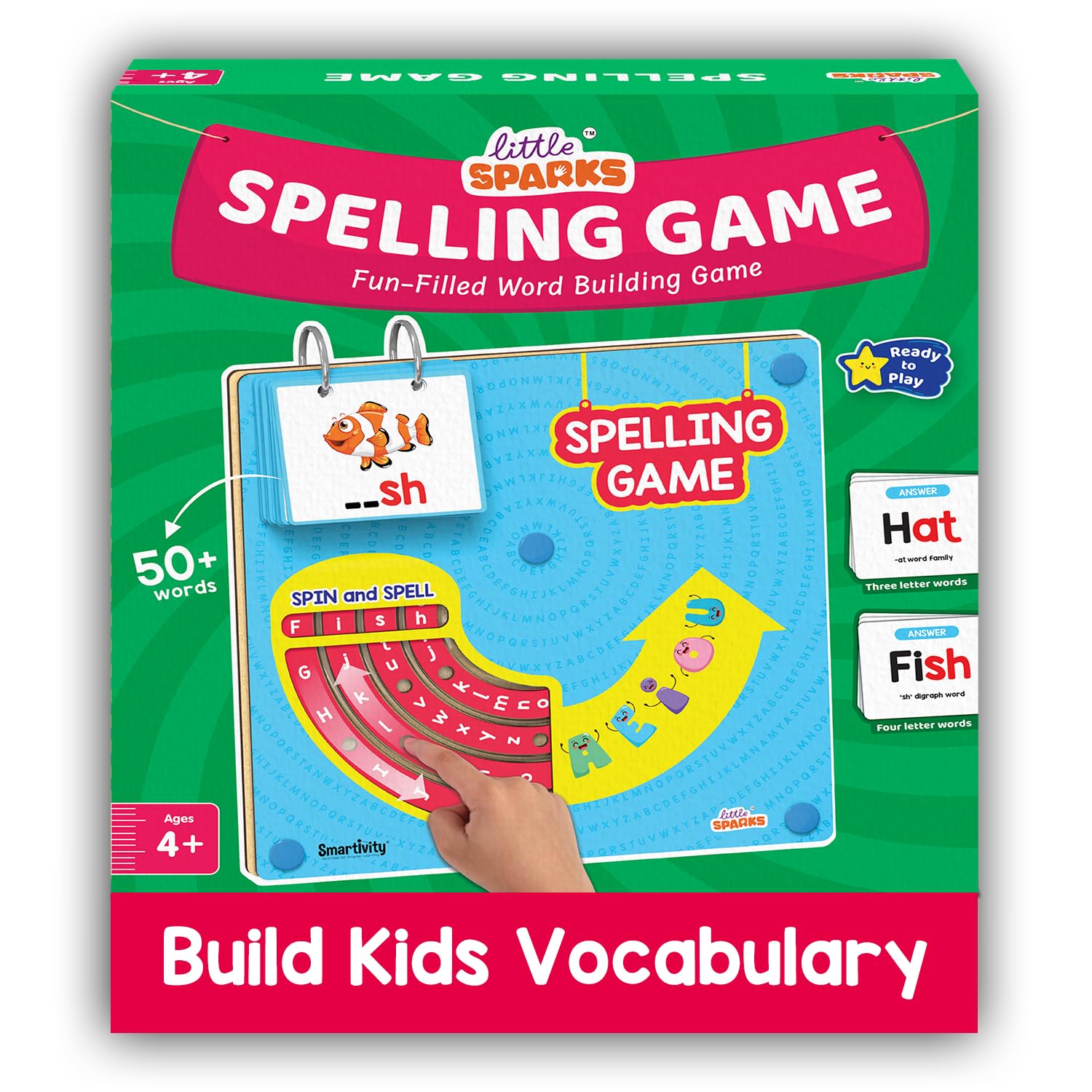 Smartivity Spelling Game Learning Toy for Kids 4-8 Years Old stumbit kids